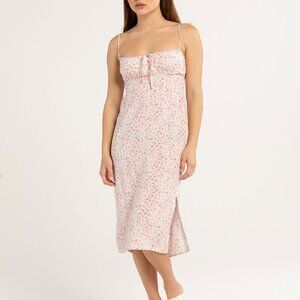 XSmall RSQ Pink and White Floral‎ Sundress Summer Vacation Spring